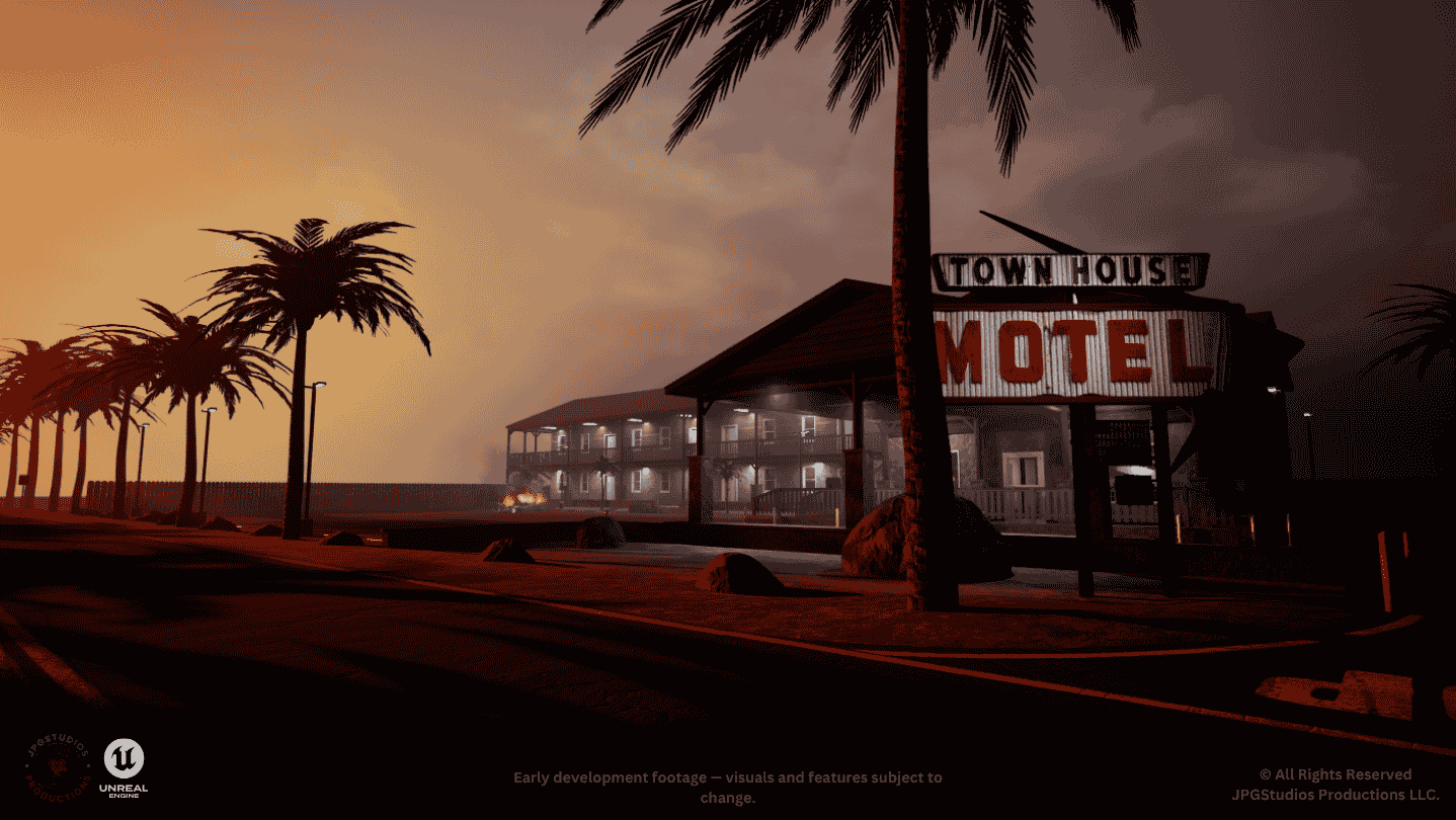 Town House Motel — Sunset Picture